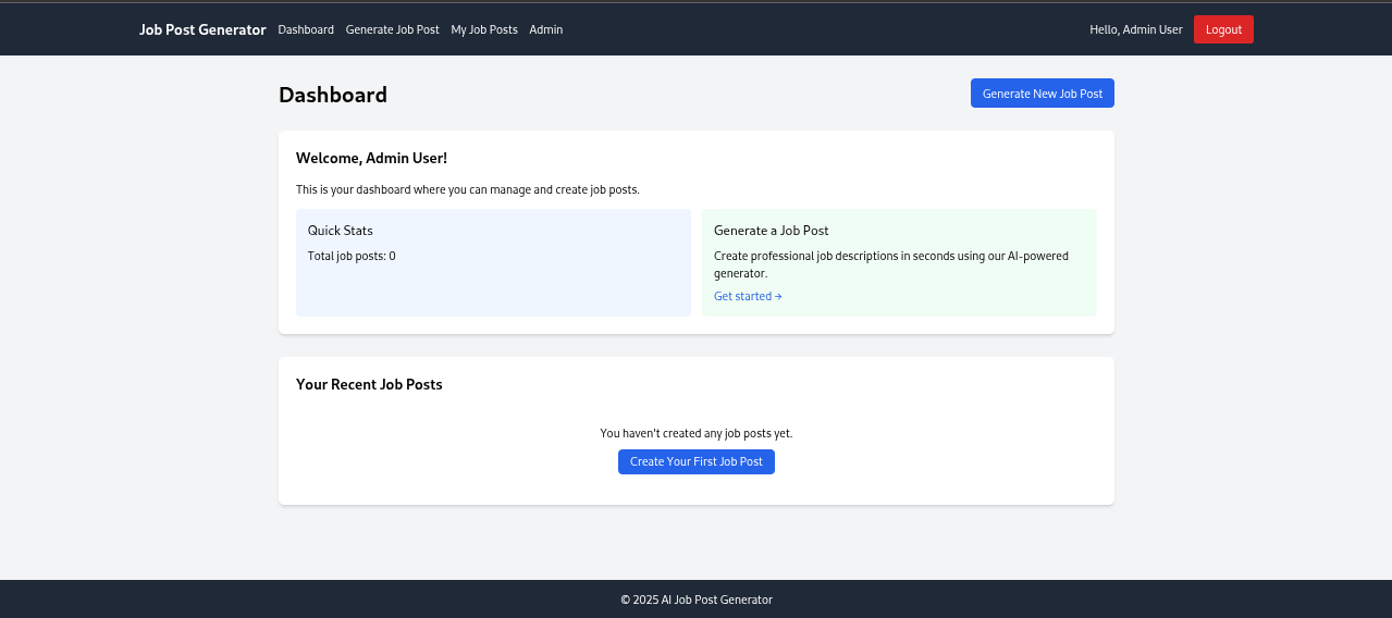 AI Job Post Generator